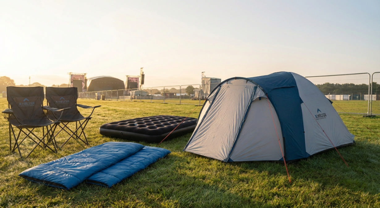 Xhelter Pack festival 2–4 pers. – tente Vibe 400